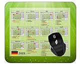 YENDOSTEEN 2025 Kalender-Mauspad,Heller Cluster,dunkler Rauch Gaming...