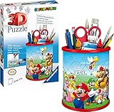 Ravensburger 3D Puzzle Utensilo Super Mario 11255 - 54 Teile - Stiftehalter...