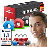 F.MERZCA® Premium Jawline Trainer – Kiefer Trainer definiert Kieferlinie...