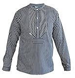 modAS Unisex Finkenwerder Fischerhemd Basic Line - Hemd Seemann Skipper...