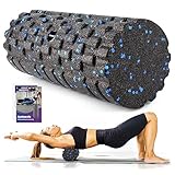 Faszienrolle mit 3D-Texturmassage, Foam Roller(33cm x 14cm) zur...