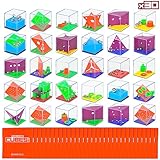 BONNYCO Geduldspiele für Kinder Mitgebsel Kindergeburtstag Gastgeschenke,...