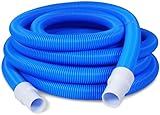 GEMAS Pool 15 m Saugschlauch Ø 38 mm - Flexibler Poolschlauch mit...