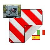 Warntafel Warnschild Spanien und Italien 2 in1 rot-weiß Alu Warnschild...