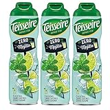 Teisseire Getränke-Sirup Mojito 0% 600ml - Cocktails Milchshakes (3er...