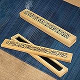 BUENTYA 2 Stücke Räucherstäbchenhalter Holz Incense Stick Holder Wood...