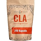 CLA Kapseln - 210 Kapseln - 3000mg pro Tagesdosierung - Hochdosiert -...