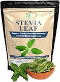 AOZA Leanbeing- Stevia-Blätter, getrocknet, 200 g, 100 % natürlicher...