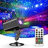 Gvoo partylicht discokugel, Sound Aktivierte Party Light LED...