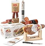 Spanisches Tapas Party Deluxe Set | Mini Serrano Schinken (1kg) mit...