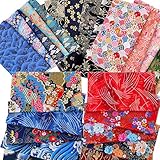 ACCOCO Baumwoll-Stoffpakete, Patchwork, japanischer Stil,...