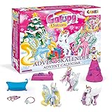 GALUPY UNICORN Adventskalender Kinder - Spielzeug Adventskalender mit 2...