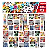 h2i Knaller Knatter Premium Mix | 724 Teile | 8fach sortiert &...