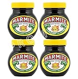 Marmite - Hefeextrakt-Aufstrich 250 g x 4 Einheiten - Pack Promoo