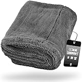 Nuke Guys Gamma Dryer XXL | Ultra saugstarkes Trockentuch 1400 GSM grau...