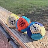 Juggle Pro Footbag Hacky Sack 3re Set ORIGINAL