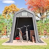 Aufbewahrungsschuppen 245x183x217cm, Gerätehaus Carport Wasserdicht mit...