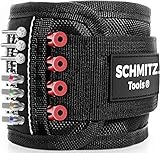 SCHMITZ.Tools Geschenke für Männer - Magnetarmband Handwerker Gadget mit...