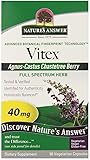 Vollspektrumkraut, NaturaAnswers, Vitex, 40mg pro Portion, 90 vegetarische...