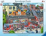 Ravensburger Kinderpuzzle - 05093 Feuerwehreinsatz an den Bahngleisen -...