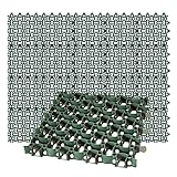 BigDean 20x Rasengitter Paddockplatte 50x50 cm Rasenmatten Rasenwaben...