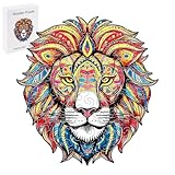 Mocraft Holzpuzzle Erwachsene,30 x 28cm Löwe Wooden puzzle-246 Teile...