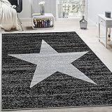Paco Home Wohnzimmer Teppich Mit Stern Muster, Moderner Kinder- und...