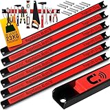 DEUBA® 6x Magnetleiste 45cm 23kg Tragkraft Magnetisch Werkzeugleiste...