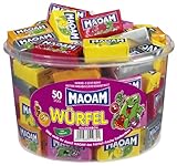 Haribo Maoam Würfel Bloxx 50 Stück, 1100g