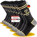 SCHMITZ.Tools Arbeitssocken Herren 43-46 in Premium Qualität - Work Socken...