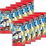 Blue Ocean Lego Ninjago - Serie 5 Trading Cards - 10 Booster ( 50 Cards )-...