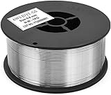 Edelstahl Fülldraht 0,8 mm/1 kg, E71T-GS Aluminium-Fluxkern-Schweißdraht,...