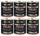 rolite Messing & Kupfer Polnisch (0,9 kg) Sofortige Polieren und trüben...