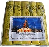 Nepalesische, tibetische Buddhisten-Wimpelgirlande, aus Baumwolle,...