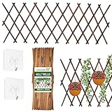 Rankgitter Holz, Spalier als Garten Rankhilfen die Rankhilfe Holz mit...
