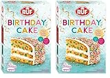 RUF Birthday Cake, Geburtstagskuchen, Schicht-Torte aus Rührteig und...
