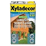 2 x 2,5 L Xyladecor natürliche Langzeit-Schutzlasur 5 L Farbwahl,...