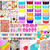 Purpledi DIY Slime Kit Schleim Set, Schleim Selber Machen mit 24 Farben...