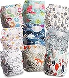 Littles and Bloomz FLV2-0902 Wiederverwendbare Stoffwindel,...