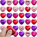 22 Pcs Anti Stress Spielzeug Bälle,5CM Lustige Gesichter Softball,Mini...