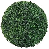 Decovego Buchsbaum Kugel Plastikpflanze Künstliche Pflanze Buxus Deko...