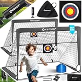 KESSER® Fußballtor Kinder Pop-Up 2er Set | Fußball-Tore Faltbar mit...