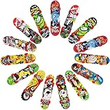 Dadabig 15 Stück Finger Skateboard Set Finger Skateboards Mini Griffbrett...