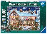 Ravensburger Kinderpuzzle - 12996 Weihnachten zu Hause - Weihnachtspuzzle...