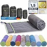 LightDry® Original Mikrofaser Sporthandtuch Backpack Reise-Handtuch -...