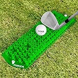FORZA Golf Fairwaymatte [40cm x 12cm] | Tragbare und robuste...