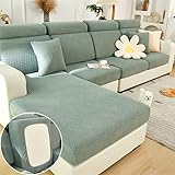 MINGPINHUIUS Sofa Sitzkissenbezug Stretch Sofabezug, Universal Elastisch...