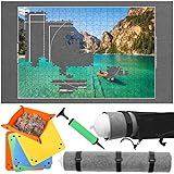 Retoo Puzzlematte für Puzzle bis 500/1000/1500 Teile – rutschfeste...
