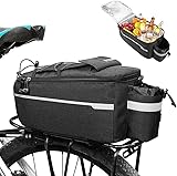 HAOIOPM Fahrradtasche für Gepäckträger,10L Isoliertasche...