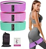 Flintronic Resistance Hip Bands, 3PC Resistance Bands, Fitnessbänder Set...